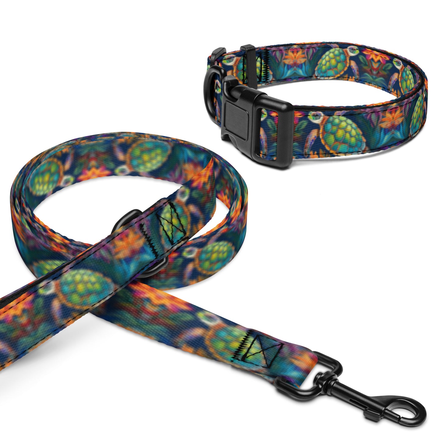Turtles Pet collar & leash