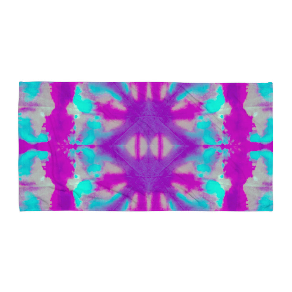 Brights Tie Dye Towel