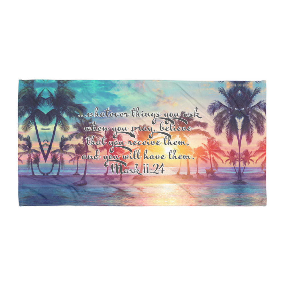 Sunset Paradise Towel