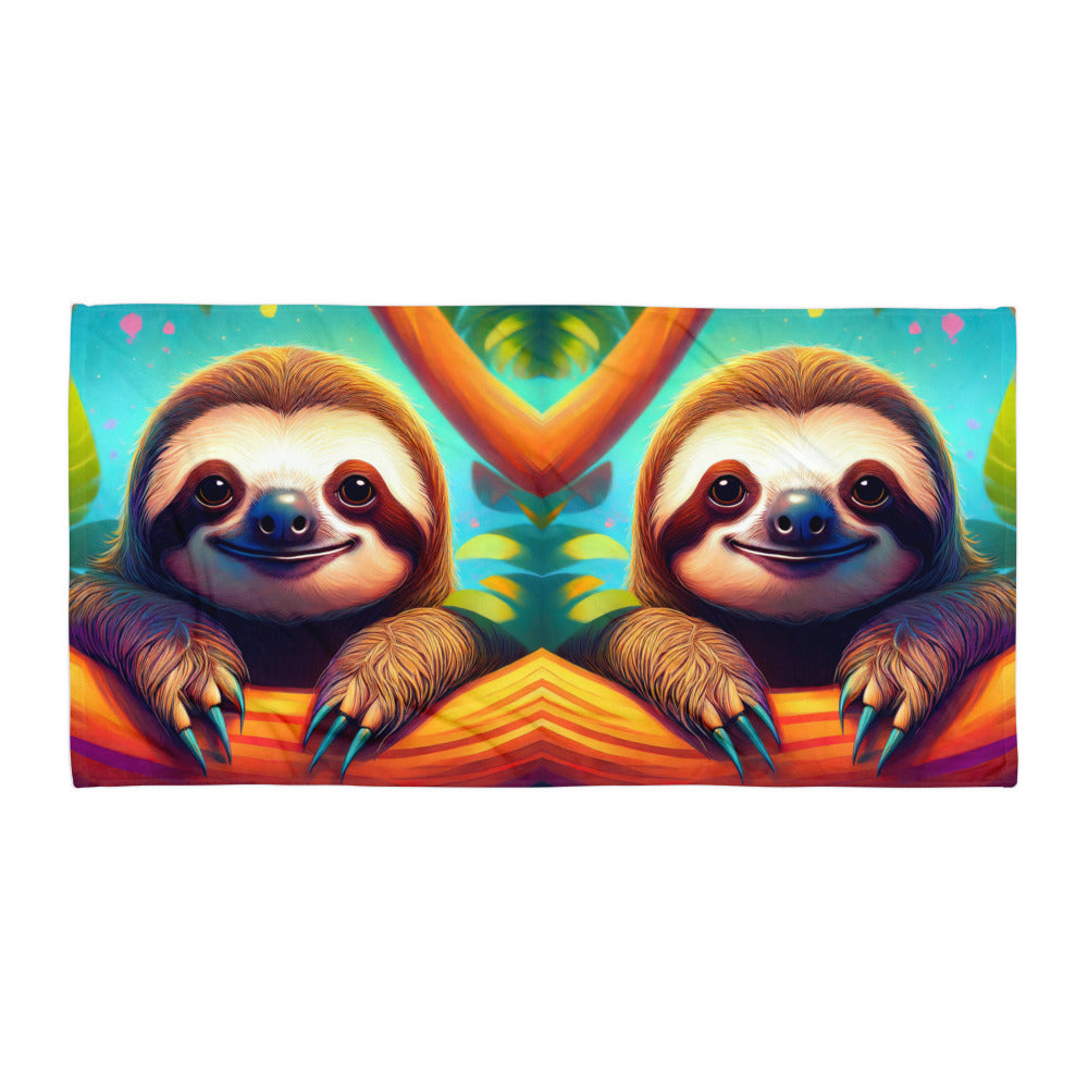Silly Sloth Towel