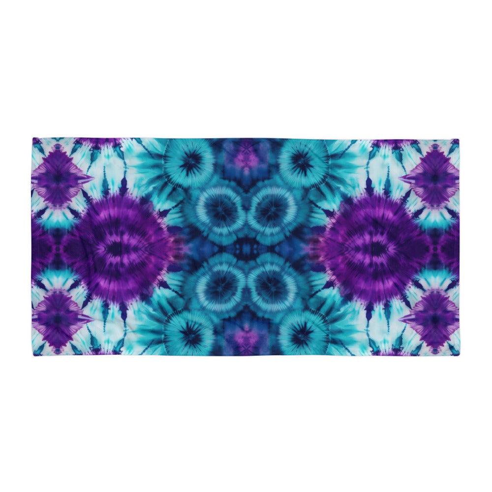 Vibrant Purples & Blues Towel