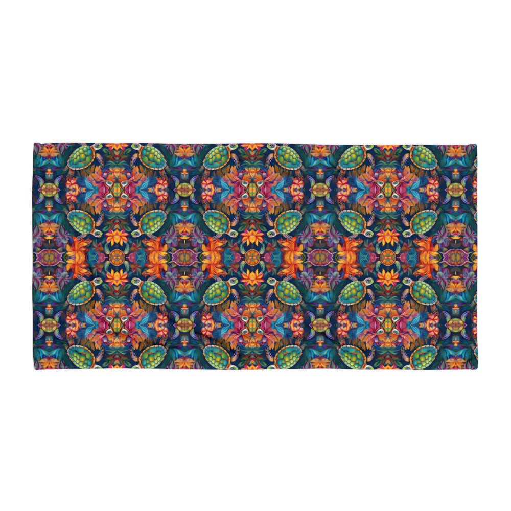 Tropical Turtle Towel