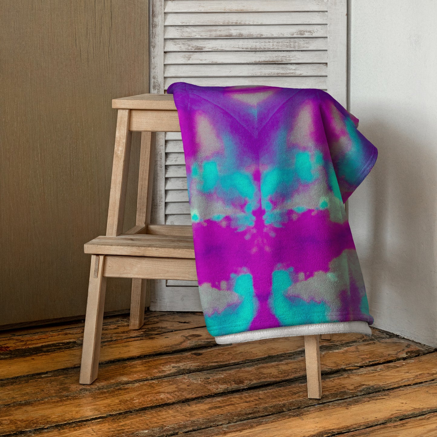 Brights Tie Dye Towel