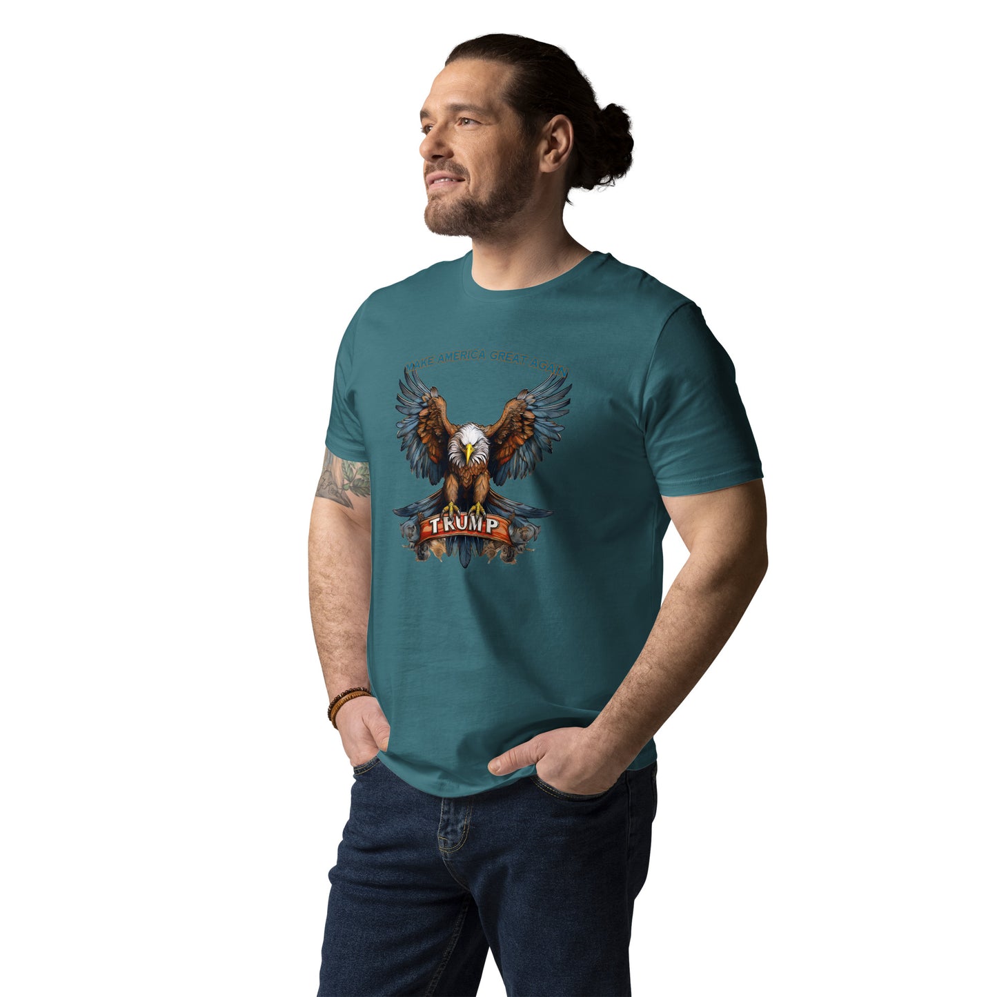TRUMP MAKE AMERICA GREAT AGAIN Unisex organic cotton t-shirt
