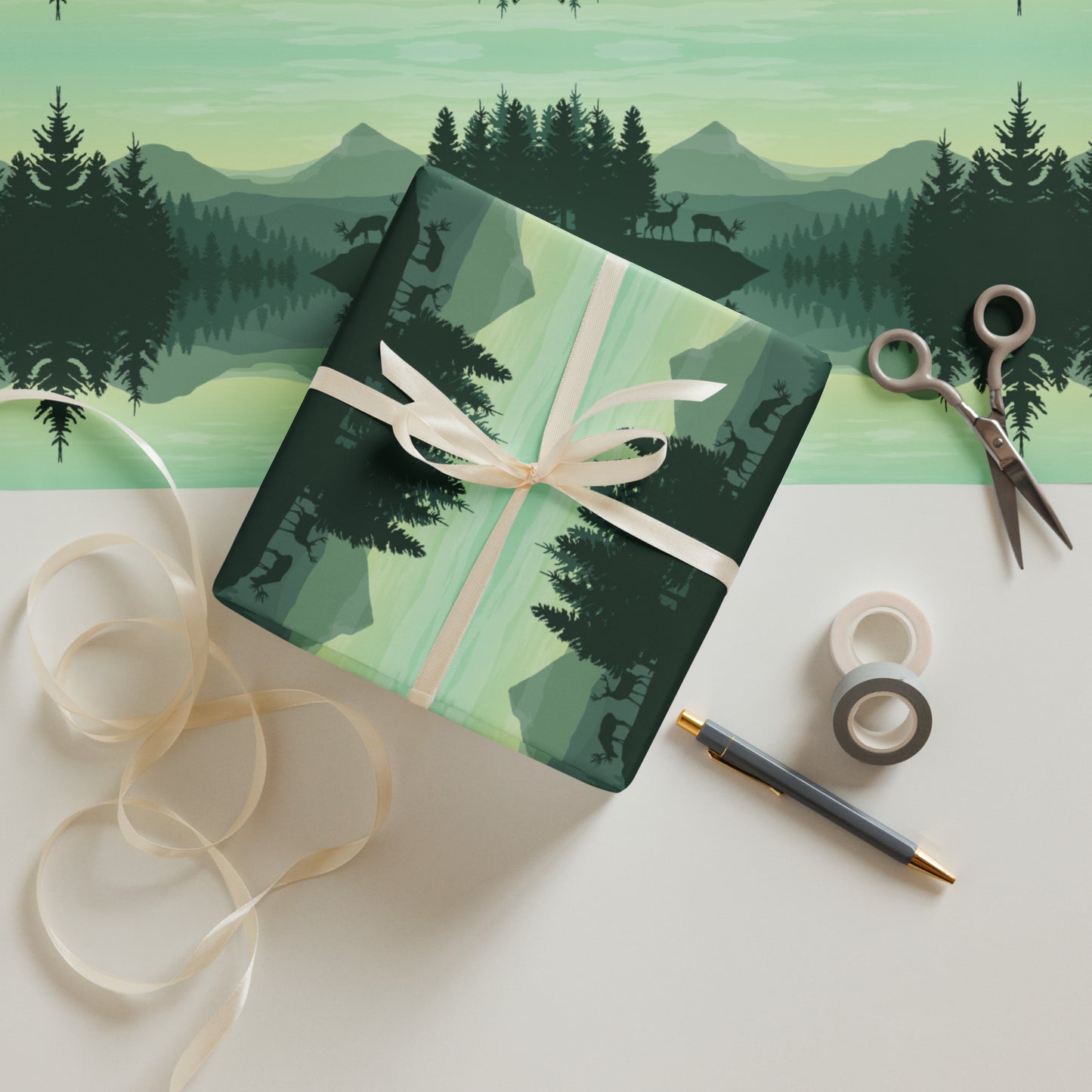 NATURE Wrapping paper sheets