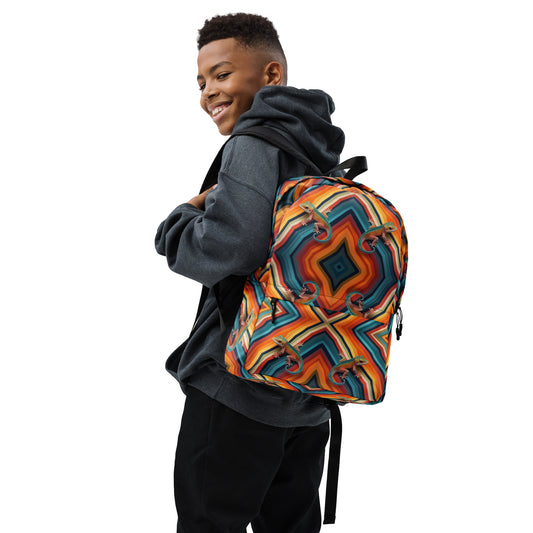 LIZARD KALEIDOSCOPE Backpack