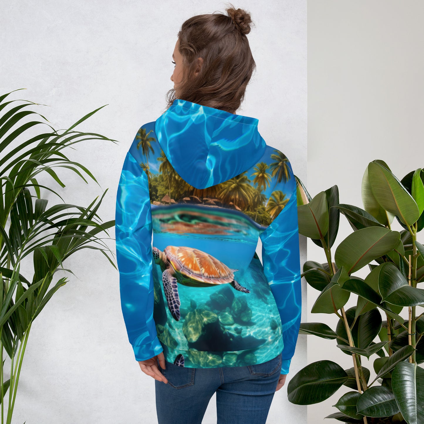 TURTLE UNDERWATER Unisex Hoodie