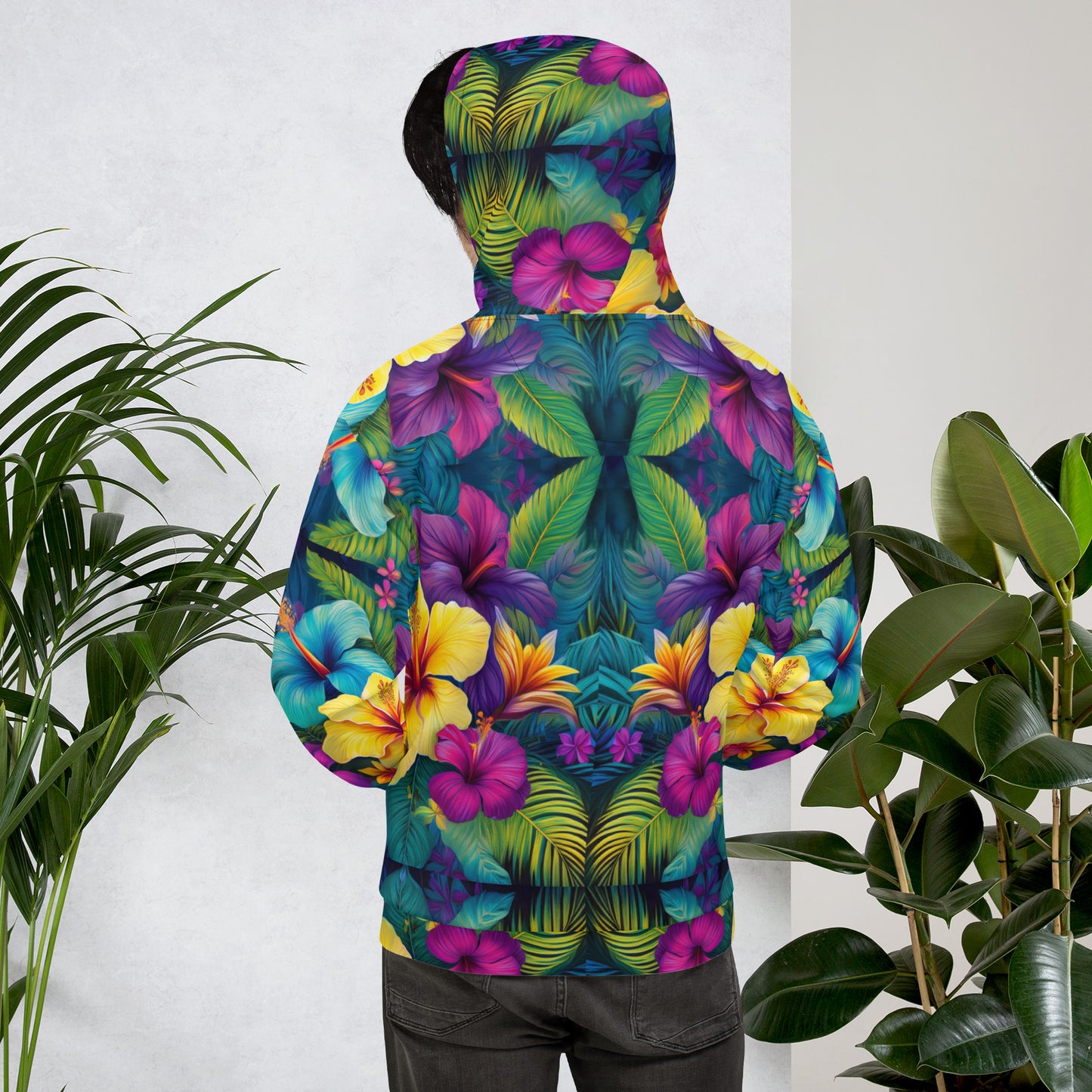 Tropical Flora Unisex Hoodie