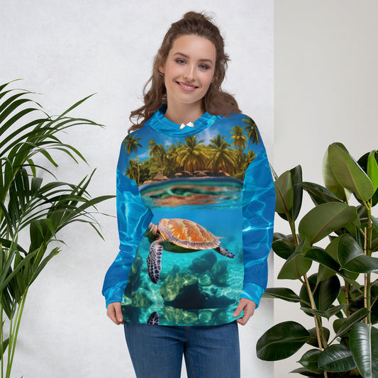 TURTLE UNDERWATER Unisex Hoodie