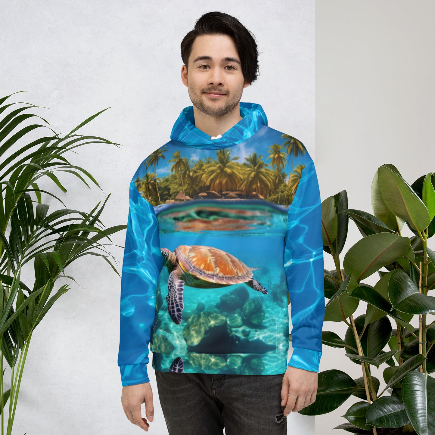 TURTLE UNDERWATER Unisex Hoodie