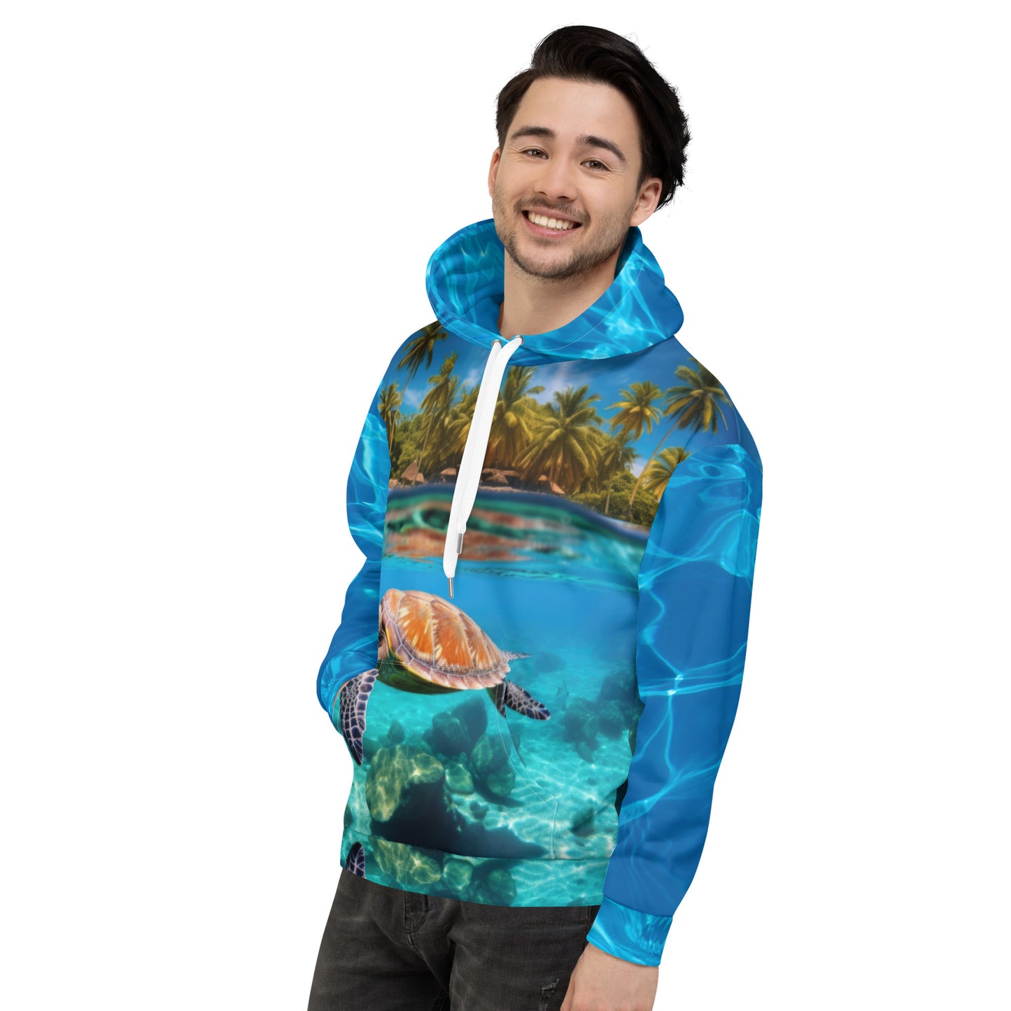 TURTLE UNDERWATER Unisex Hoodie