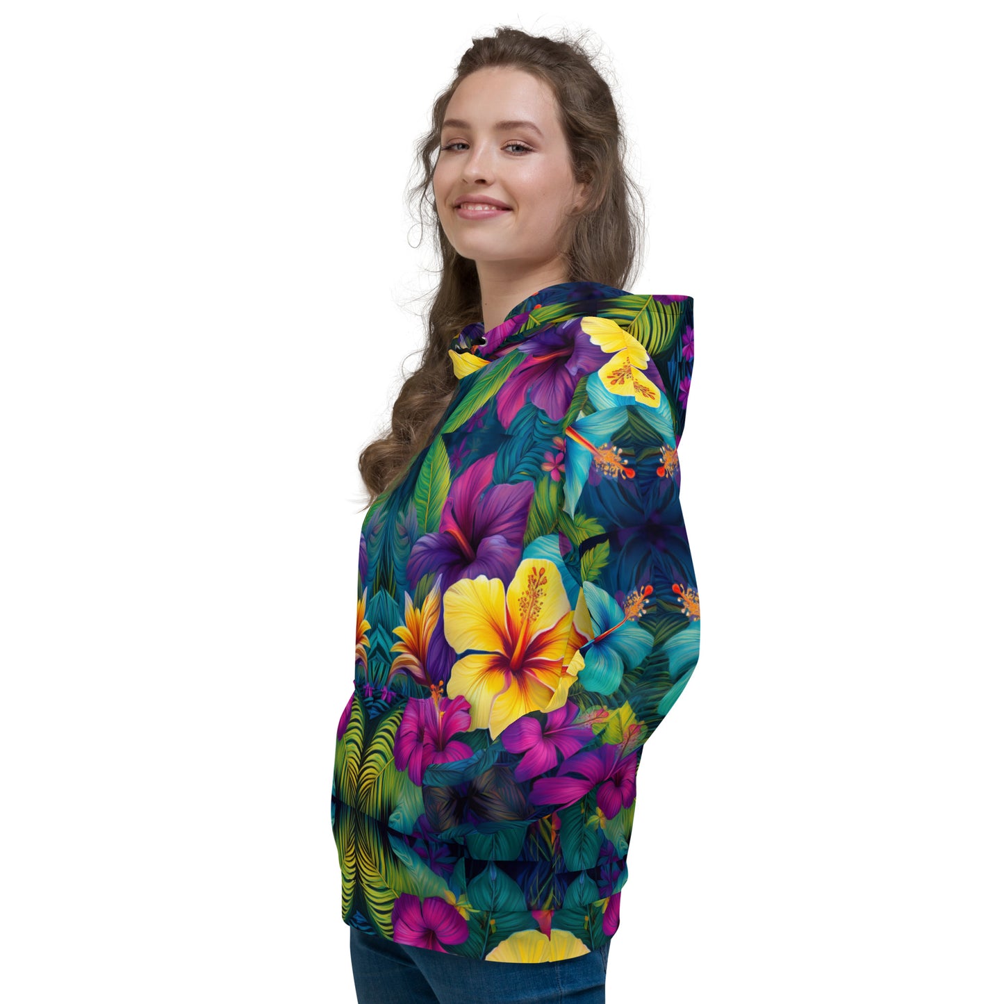 Tropical Flora Unisex Hoodie