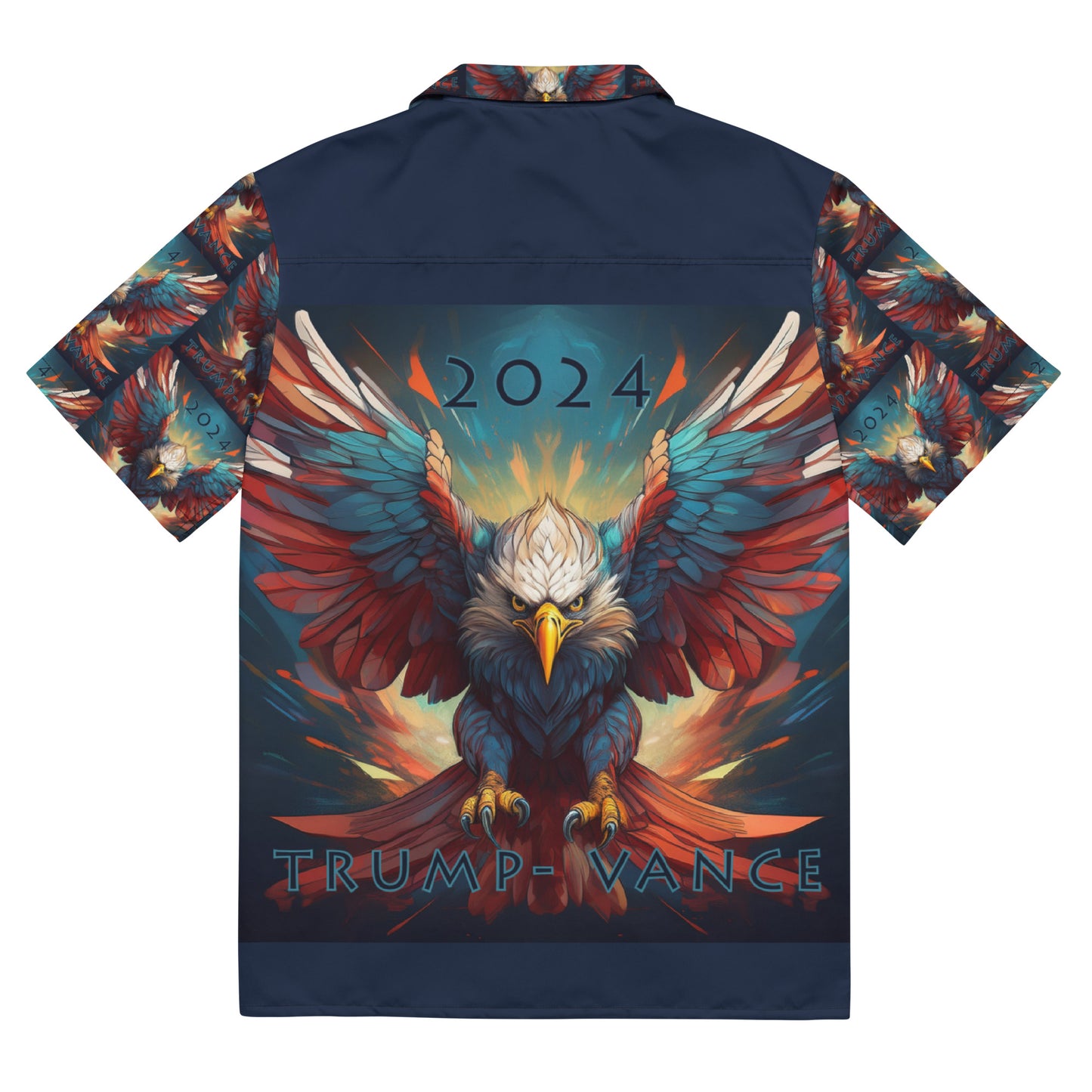 TRUMP EAGLE Unisex button shirt