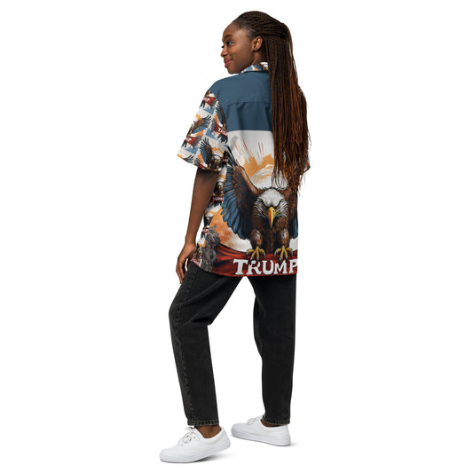 TRUMP UNIQUE EAGLE Unisex button shirt