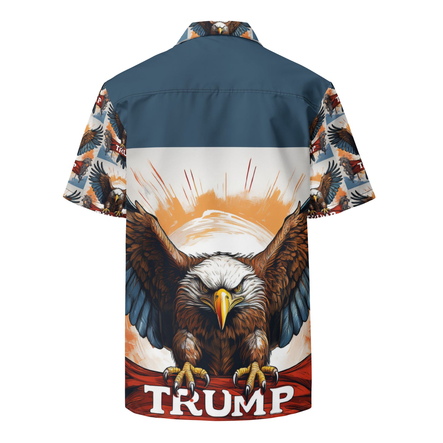 TRUMP UNIQUE EAGLE Unisex button shirt