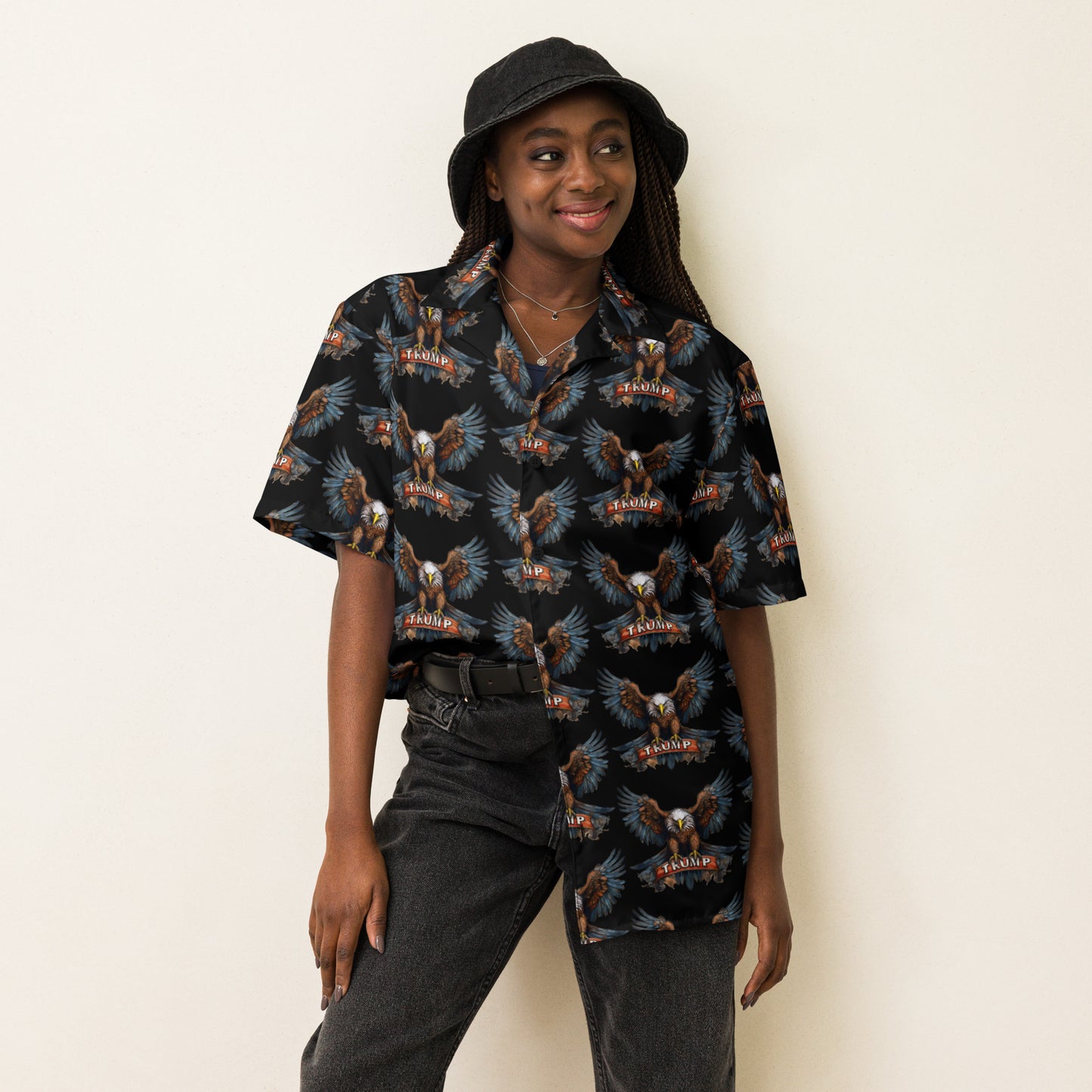 TRUMP EAGLE COOL Unisex button shirt
