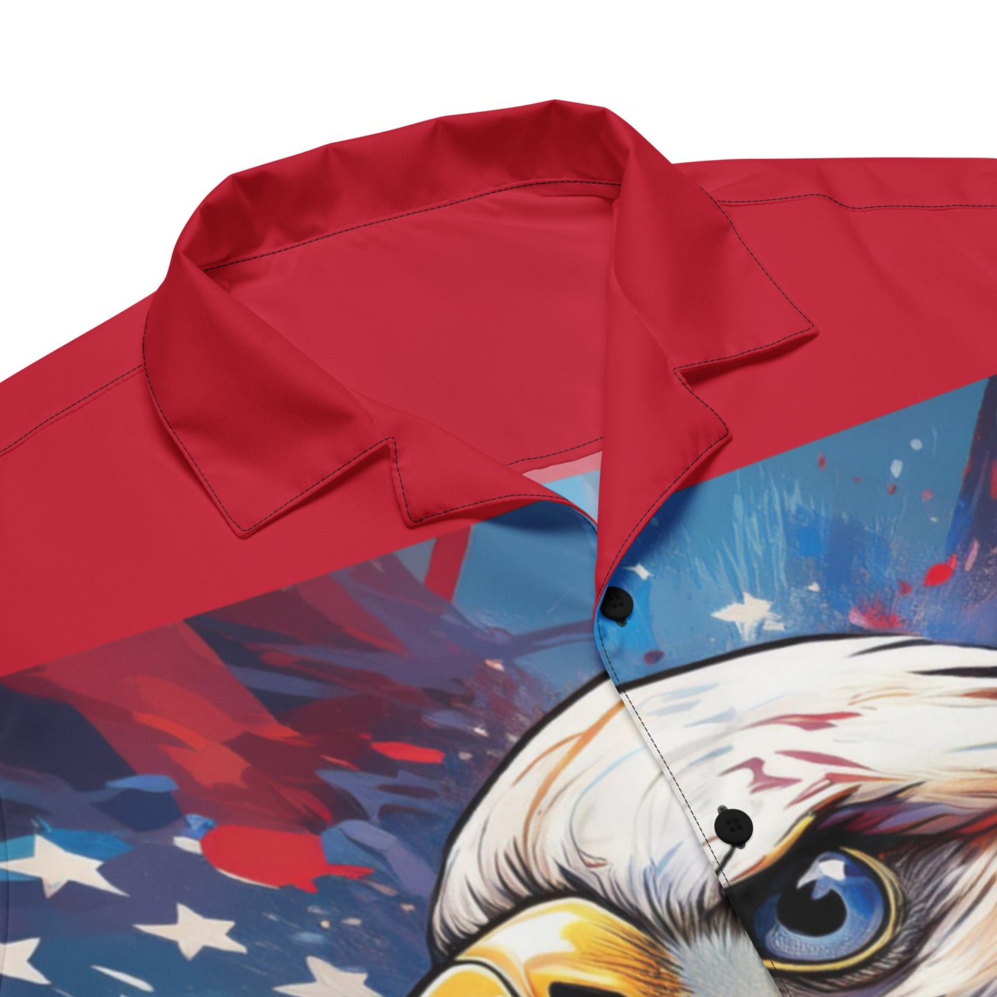 PATRIOTIC TRUMP Unisex button shirt