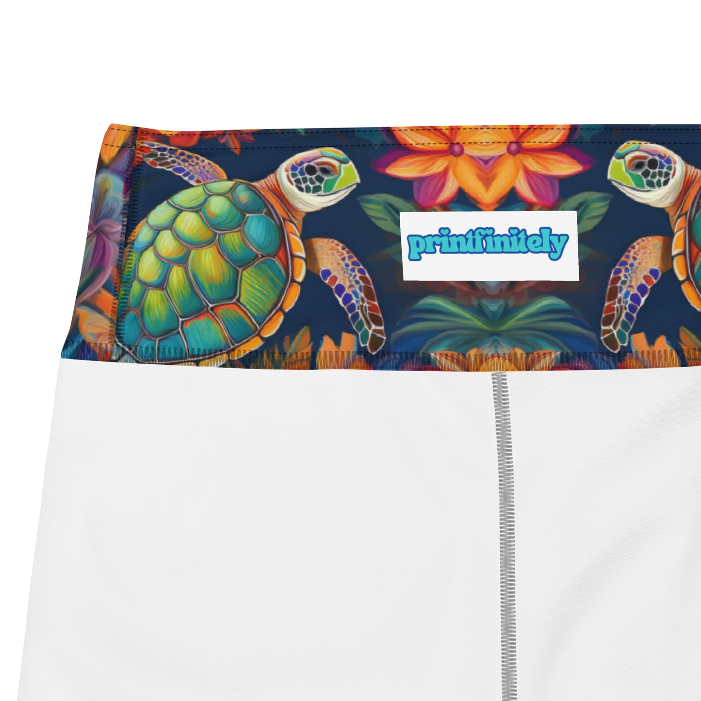 SEA TURTLE KALEIDOSCOPE Yoga Leggings