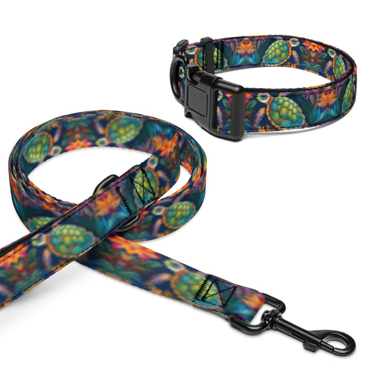 Turtles Pet collar & leash