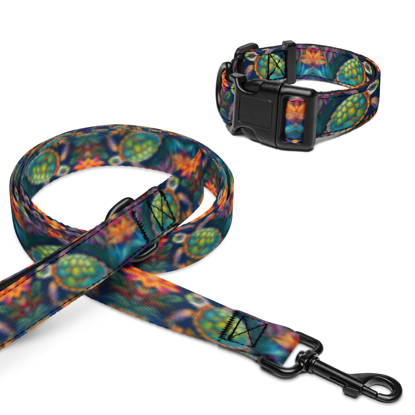 Turtles Pet collar & leash
