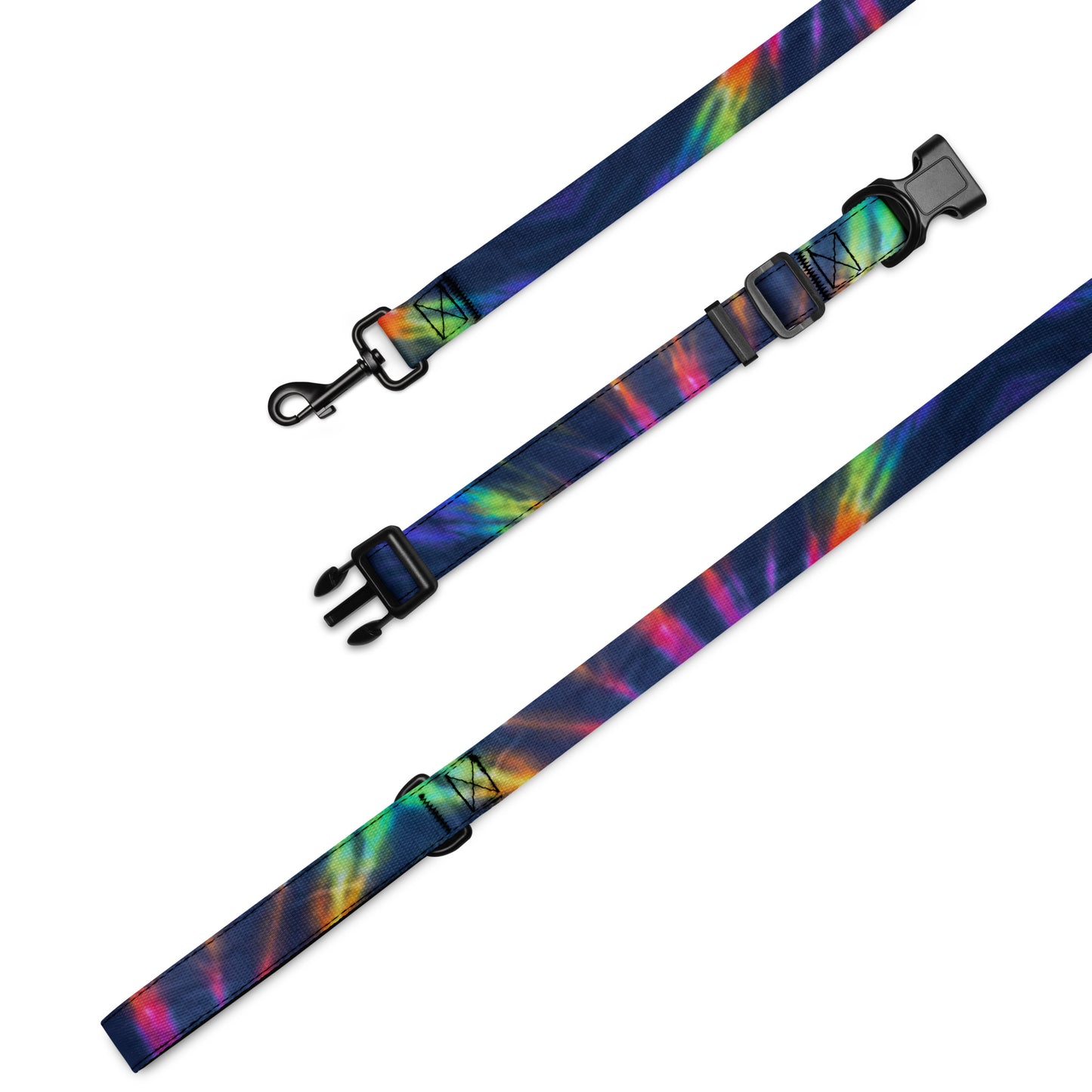 Rainbow Palms Pet collar & leash