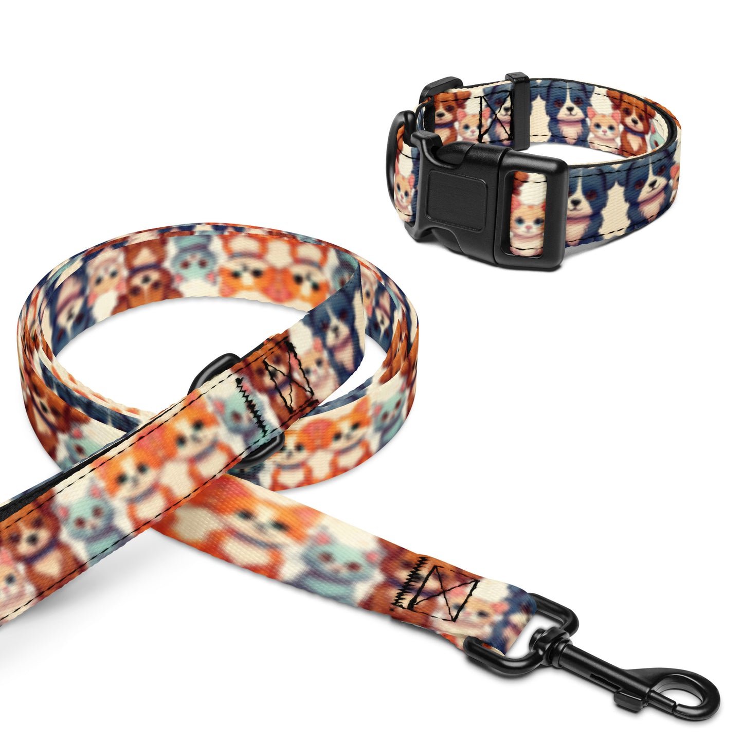 Dogs & Cats Pet collar & leash