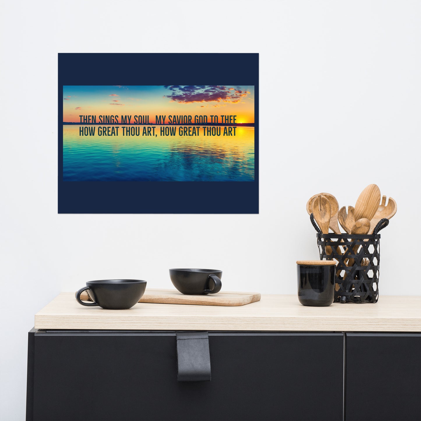 HOW GREAT THOU ART 2 Photo paper poster