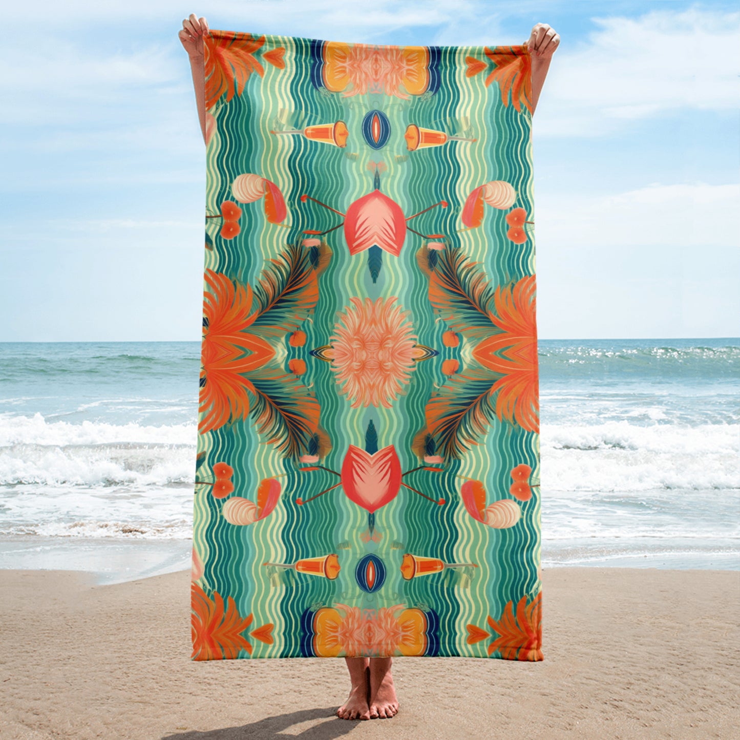 Flamingo Fancy Towel
