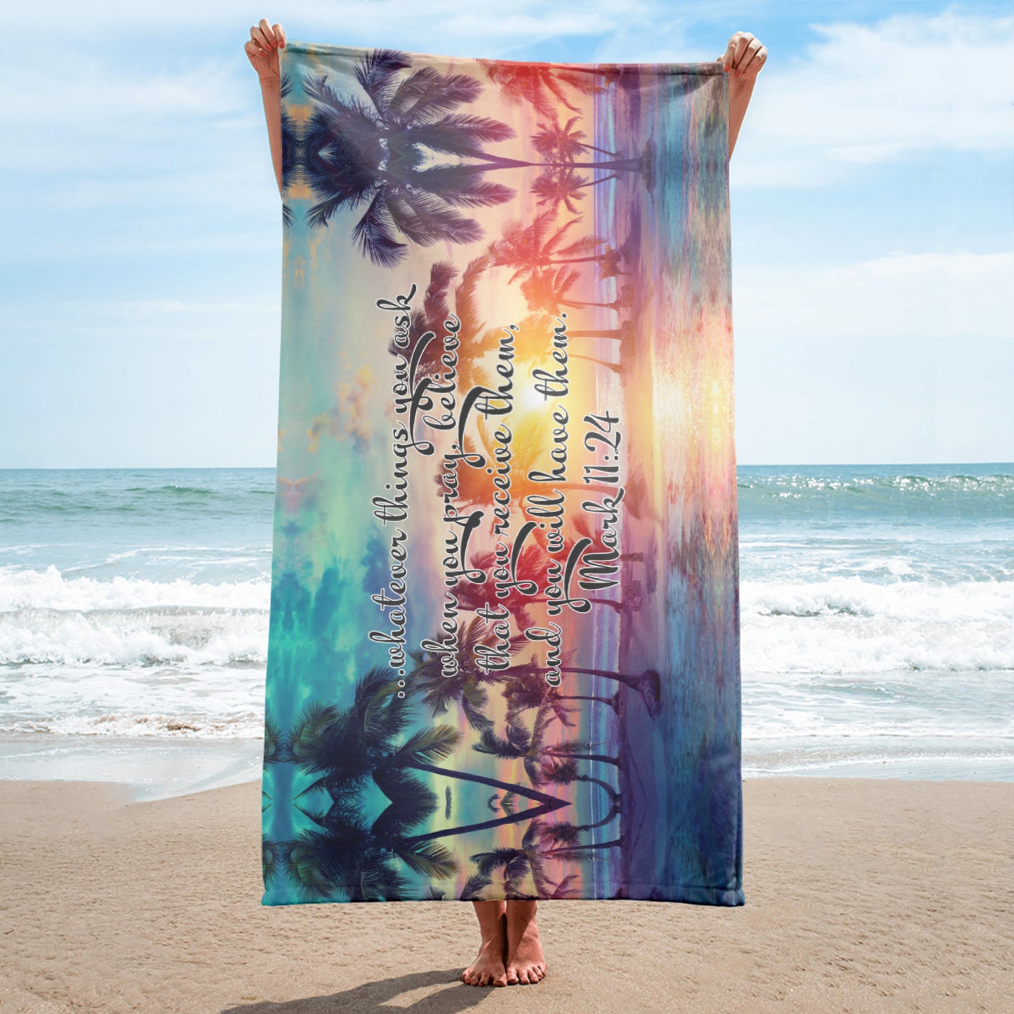 Sunset Paradise Towel