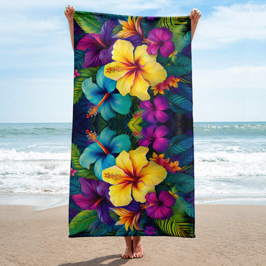 Tropical Flora Towel