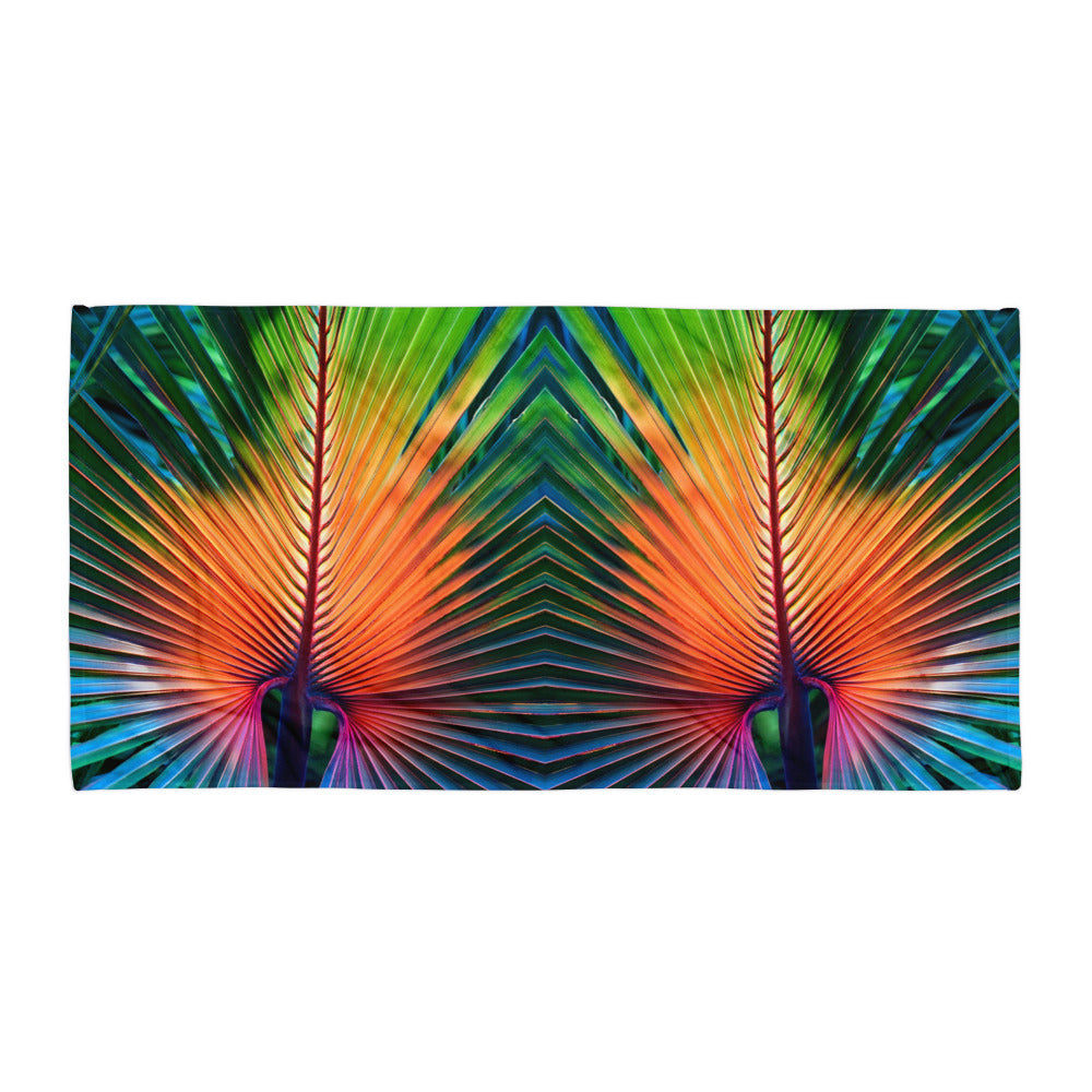 Vivid Palms Towel