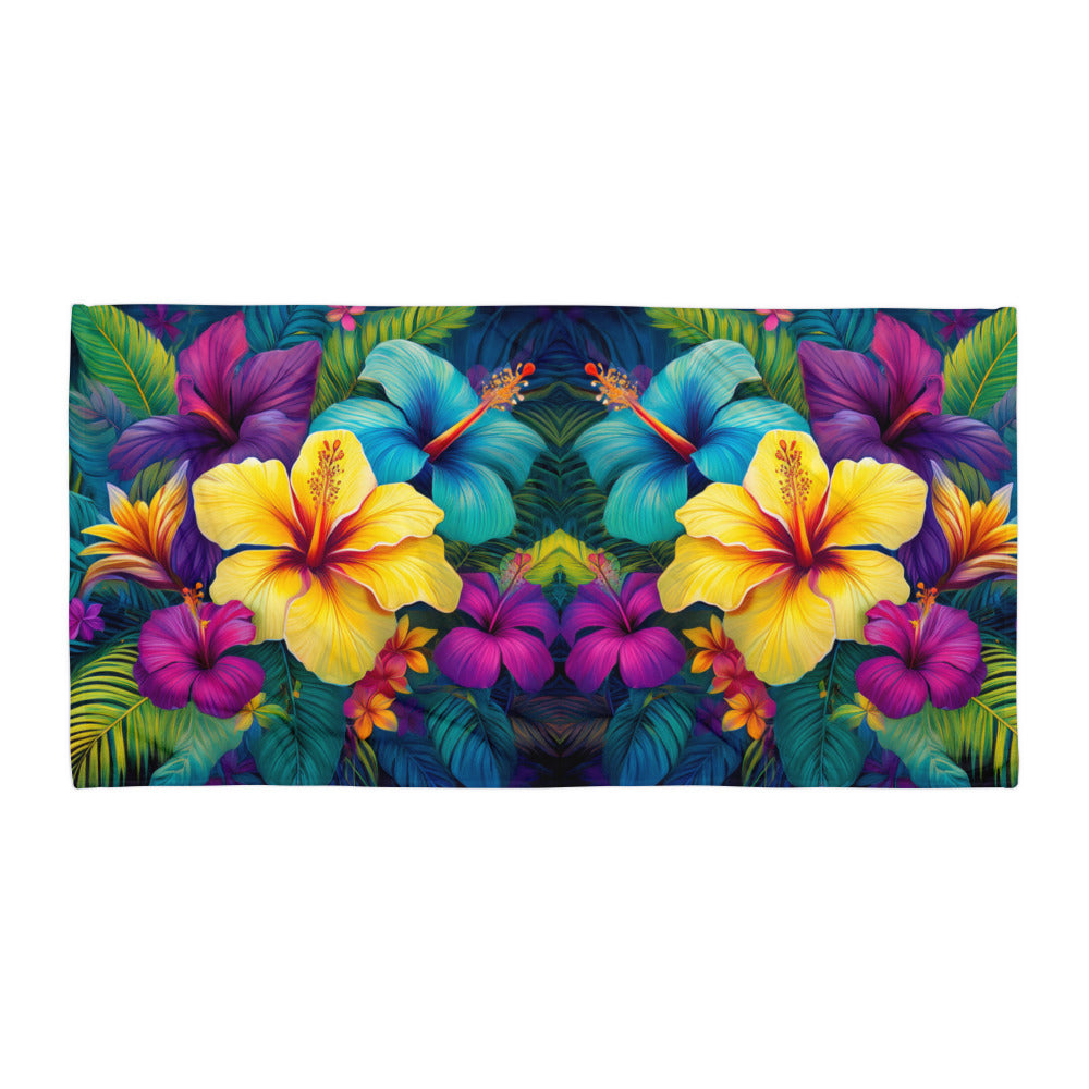 Tropical Flora Towel