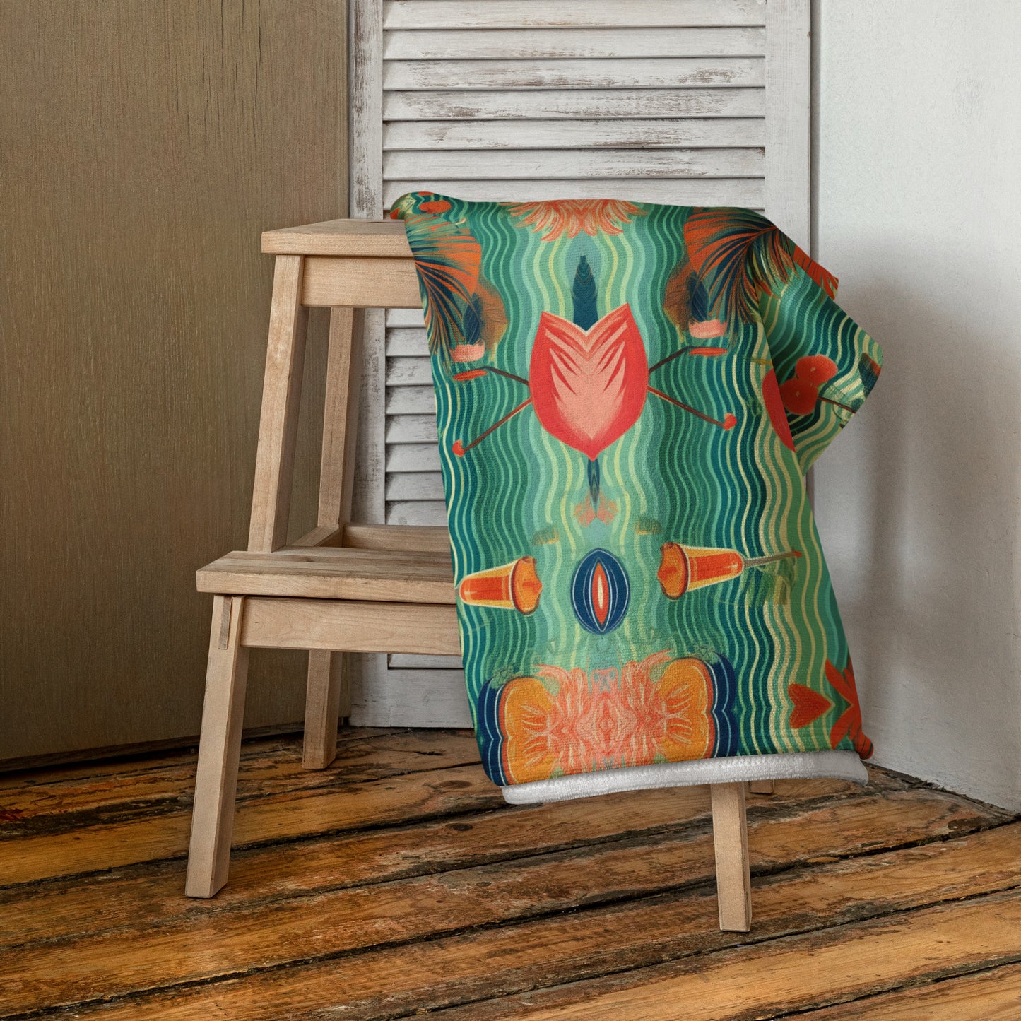 Flamingo Fancy Towel