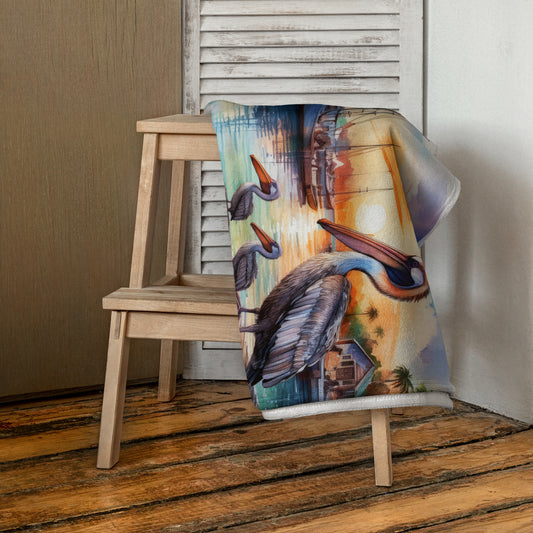 Pelican Family Towel