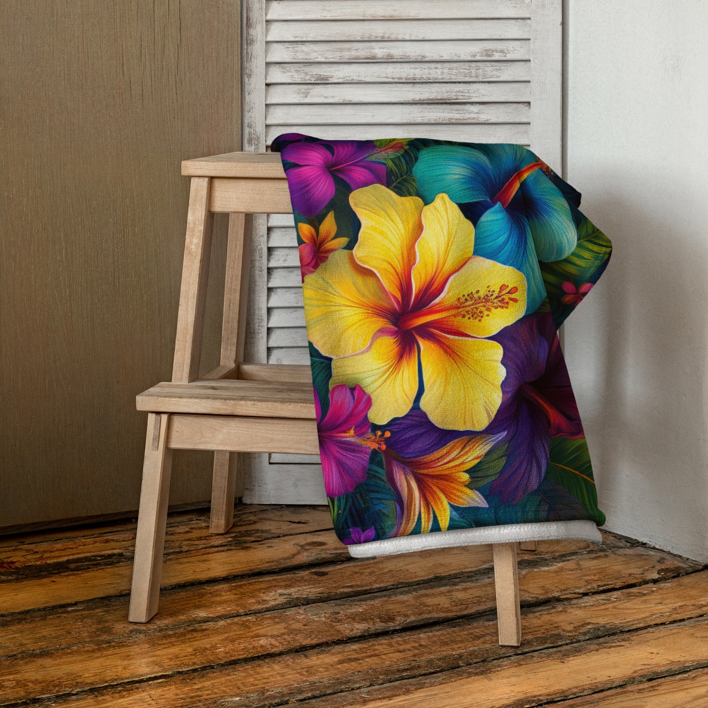 Tropical Flora Towel