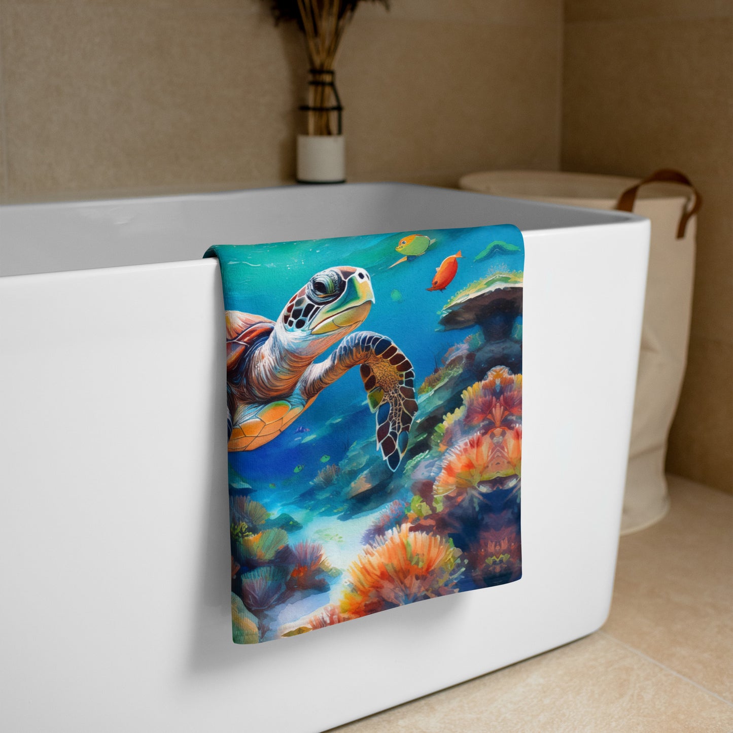 Turtle Time Towel
