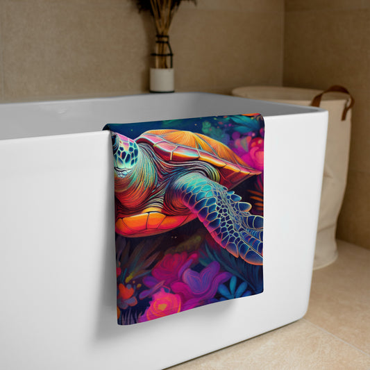 Gorgeous Sea Turtle Towel
