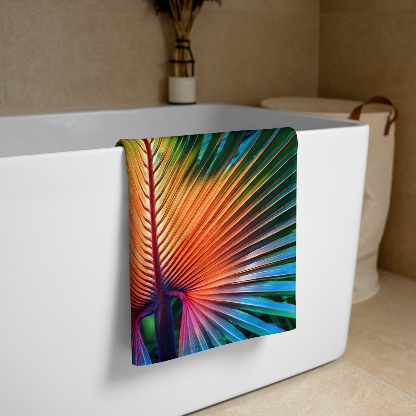 Vivid Palms Towel