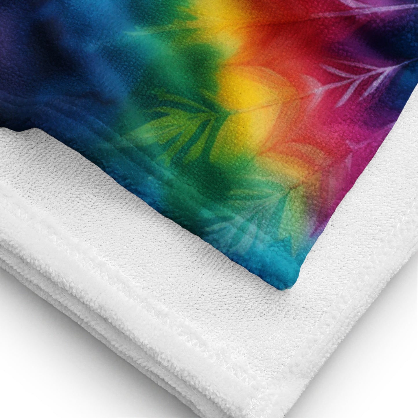 Tie Dye Treasures Towel