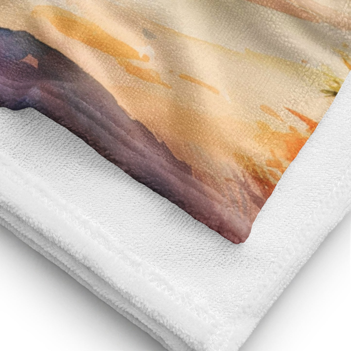 Watercolor Hammocks Towel