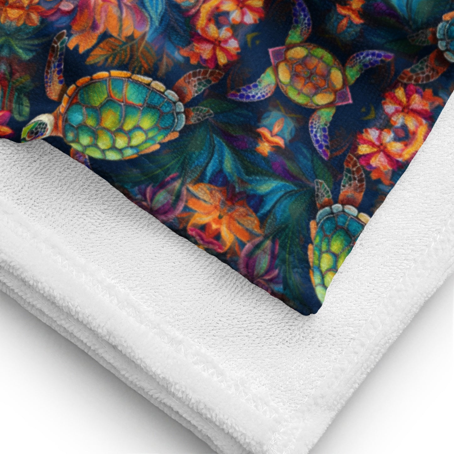 Tropical Turtle Towel