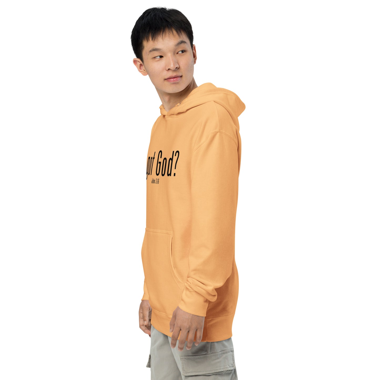 GOT GOD? Unisex midweight hoodie