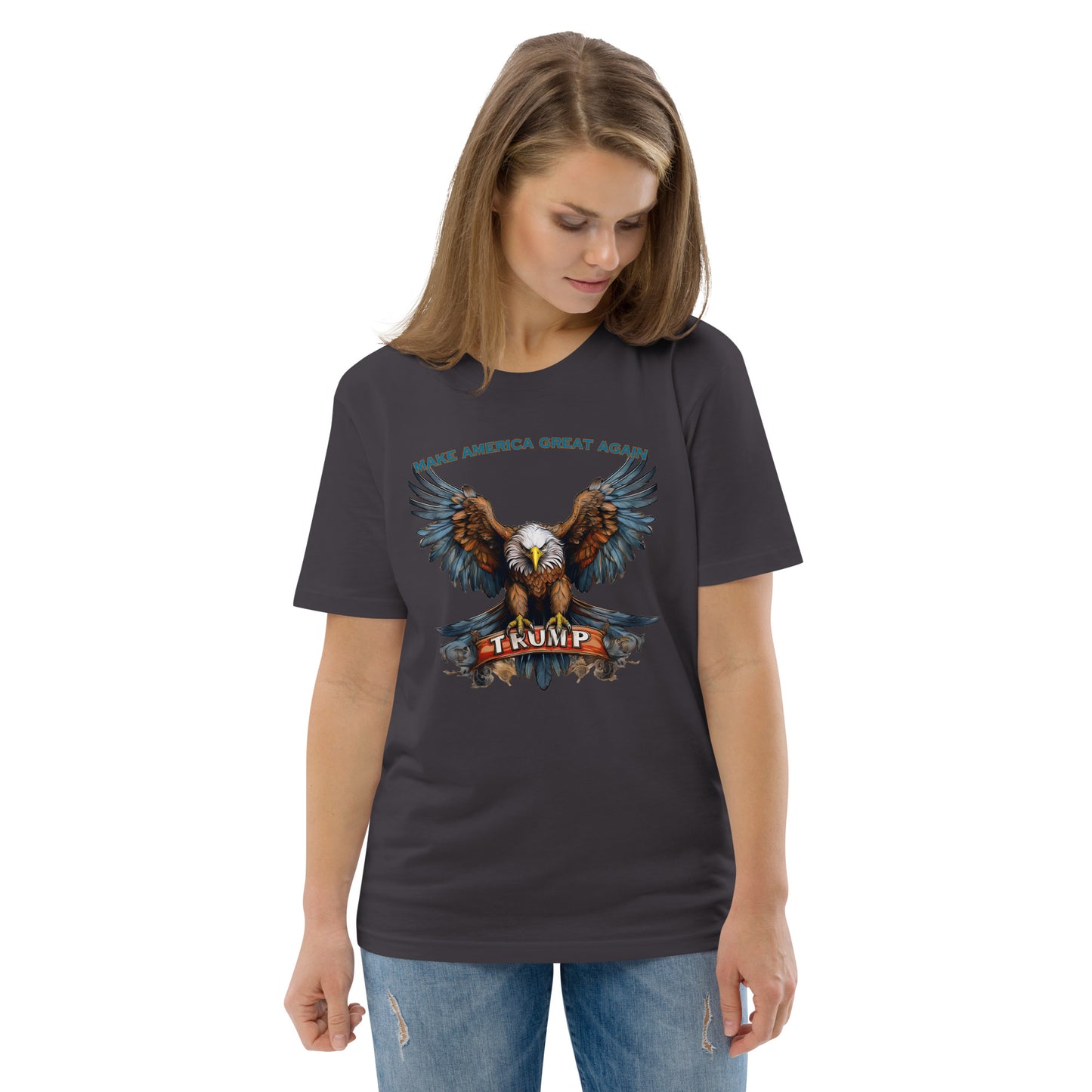 TRUMP MAKE AMERICA GREAT AGAIN Unisex organic cotton t-shirt