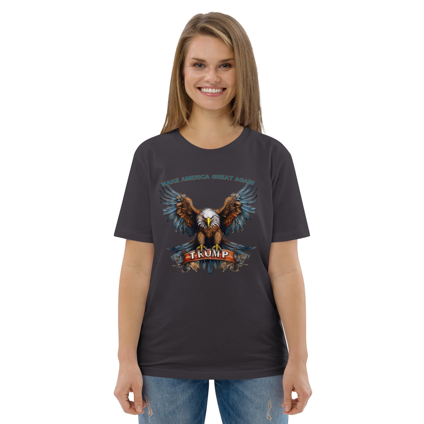 TRUMP MAKE AMERICA GREAT AGAIN Unisex organic cotton t-shirt