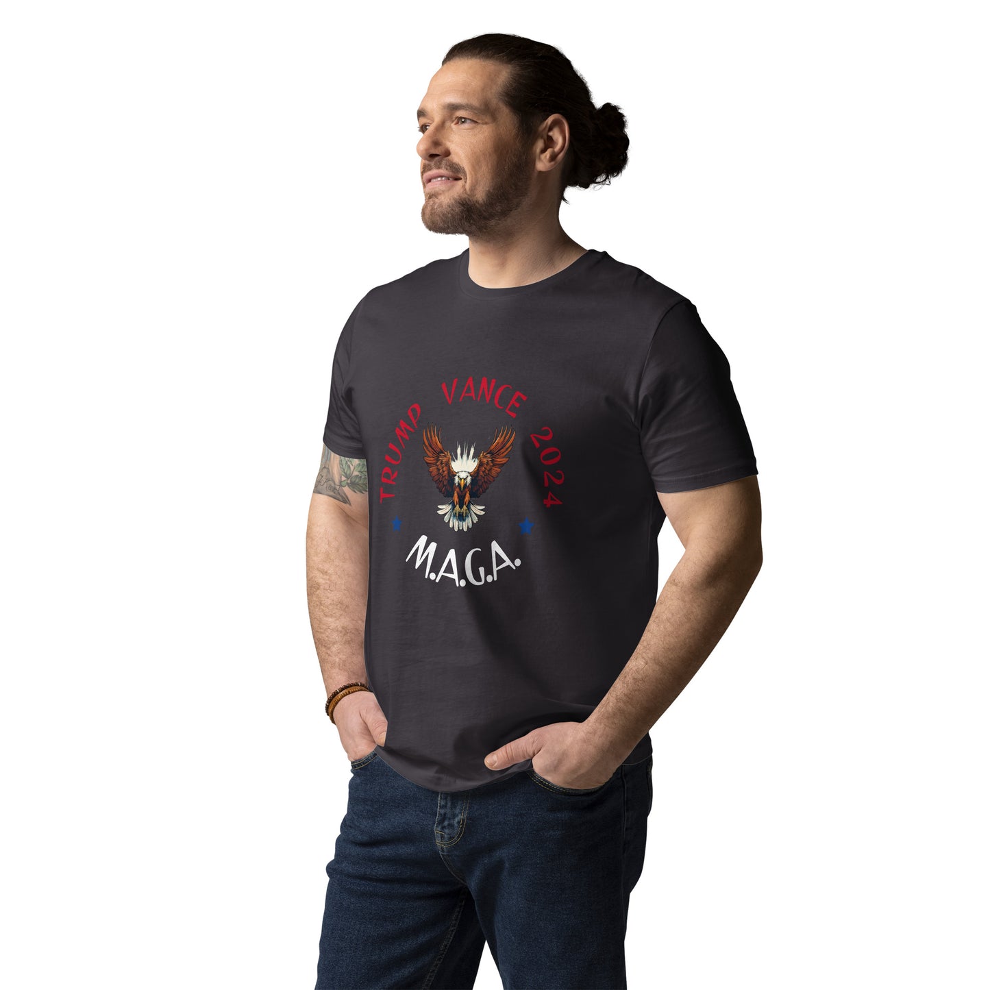 2024 MAGA PATRIOTIC Unisex organic cotton t-shirt
