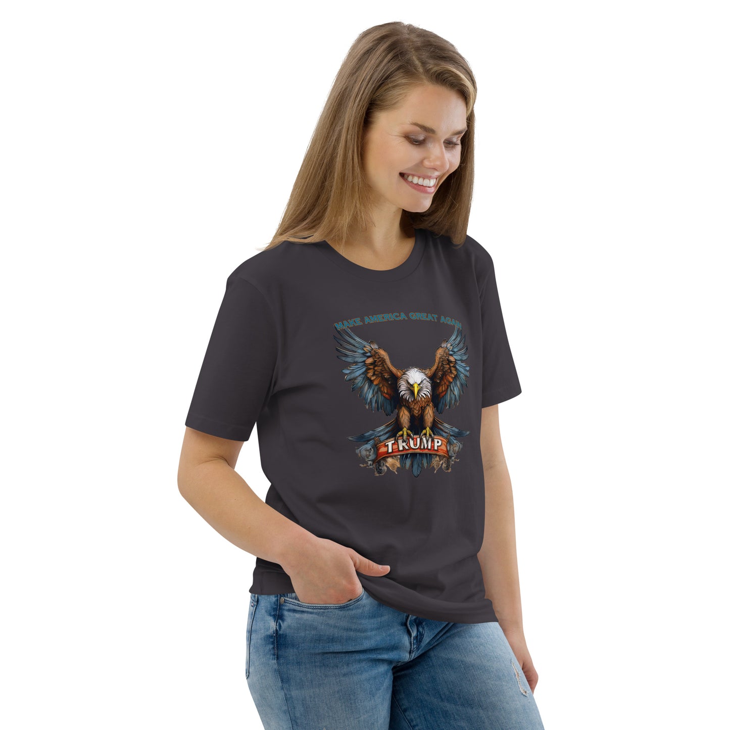 TRUMP MAKE AMERICA GREAT AGAIN Unisex organic cotton t-shirt