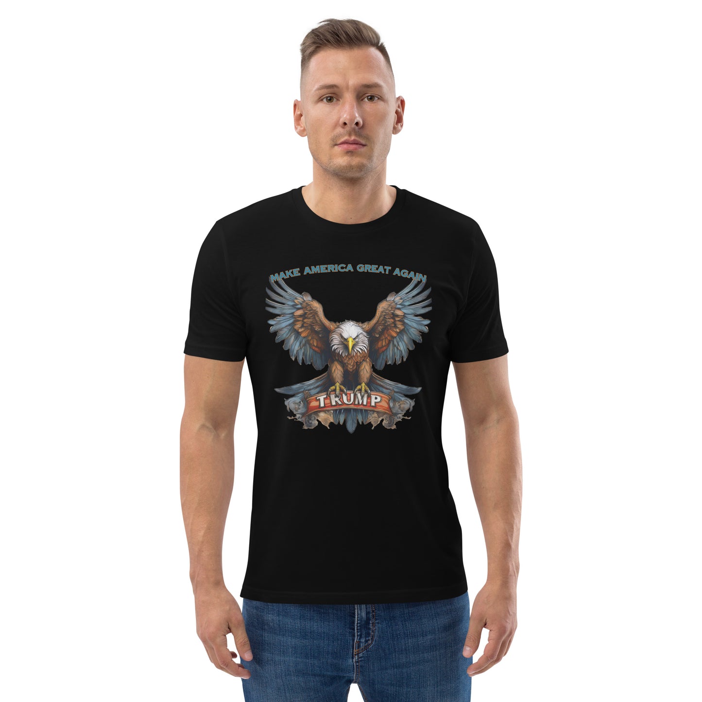 TRUMP MAKE AMERICA GREAT AGAIN Unisex organic cotton t-shirt