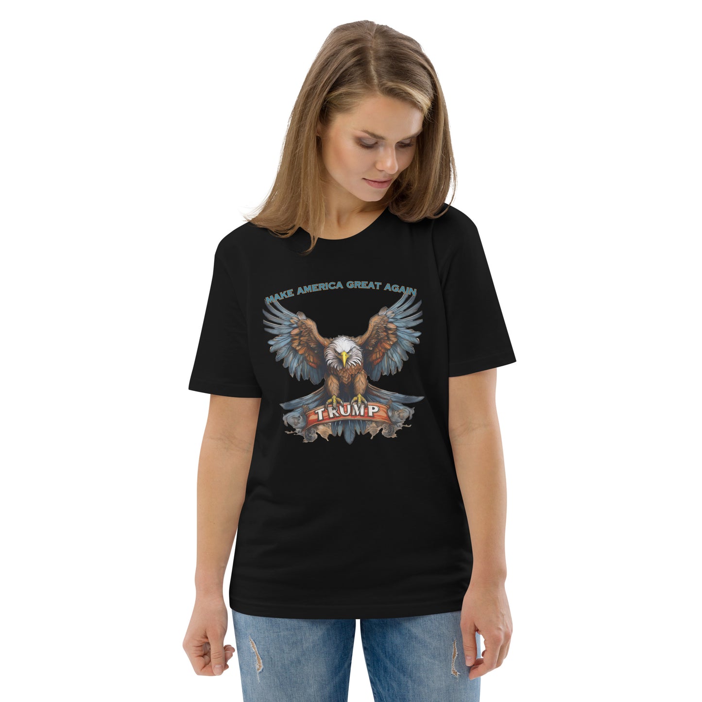 TRUMP MAKE AMERICA GREAT AGAIN Unisex organic cotton t-shirt