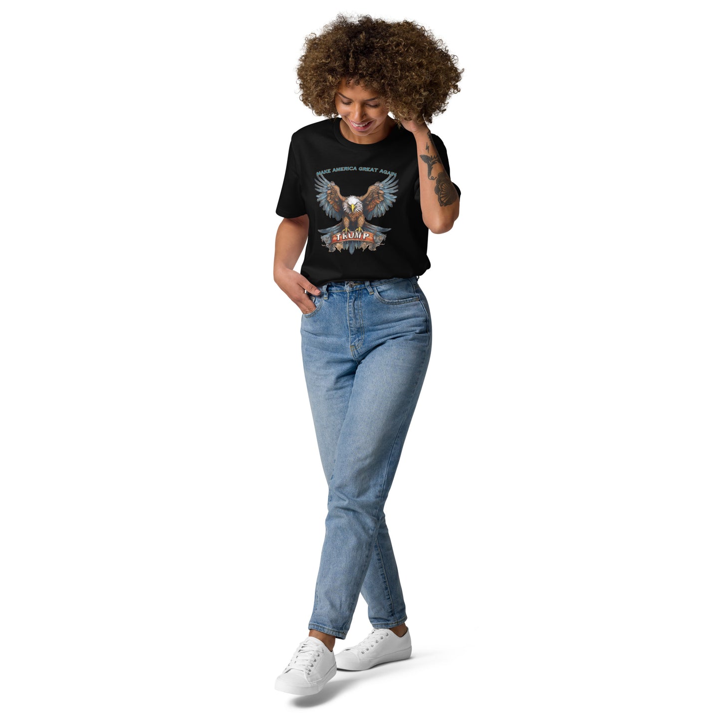 TRUMP MAKE AMERICA GREAT AGAIN Unisex organic cotton t-shirt