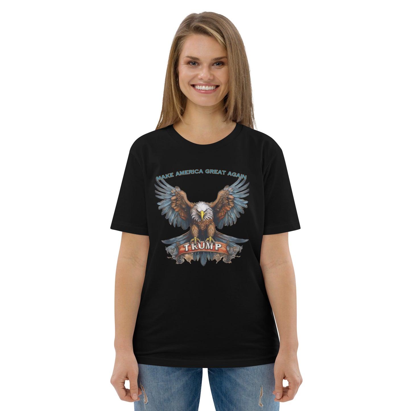 TRUMP MAKE AMERICA GREAT AGAIN Unisex organic cotton t-shirt
